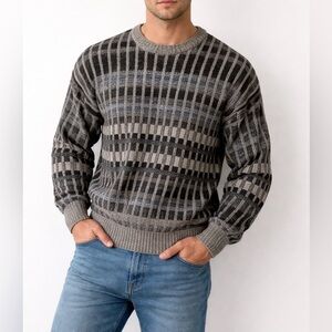 Protegé Collection Vintage 90s Textured Knit Sweater XL – Made in USA